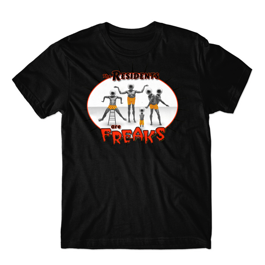 The Residents Are Freaks T-Shirt Black