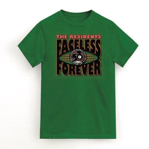 Faceless Forever 50th Anniversary Green T-Shirt